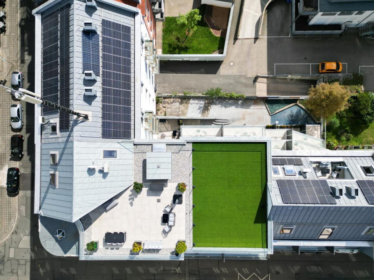 The Penthouse At Eco Smart Apartments Núremberg Exterior foto