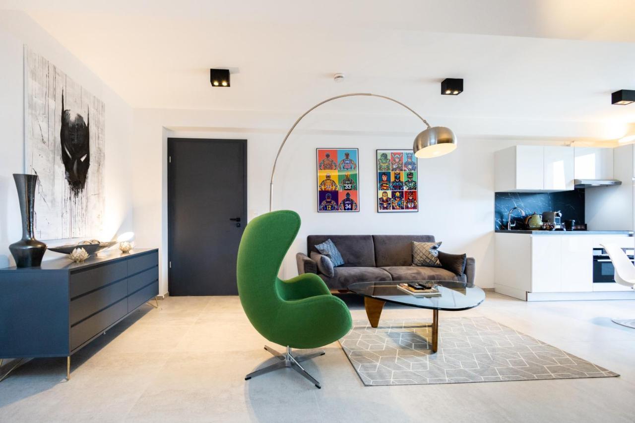 The Penthouse At Eco Smart Apartments Núremberg Exterior foto