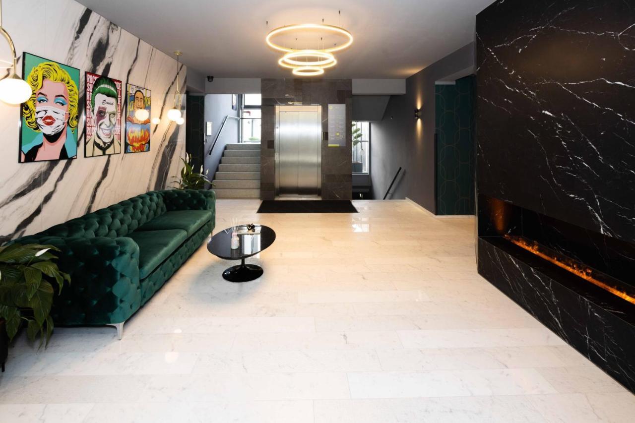 The Penthouse At Eco Smart Apartments Núremberg Exterior foto