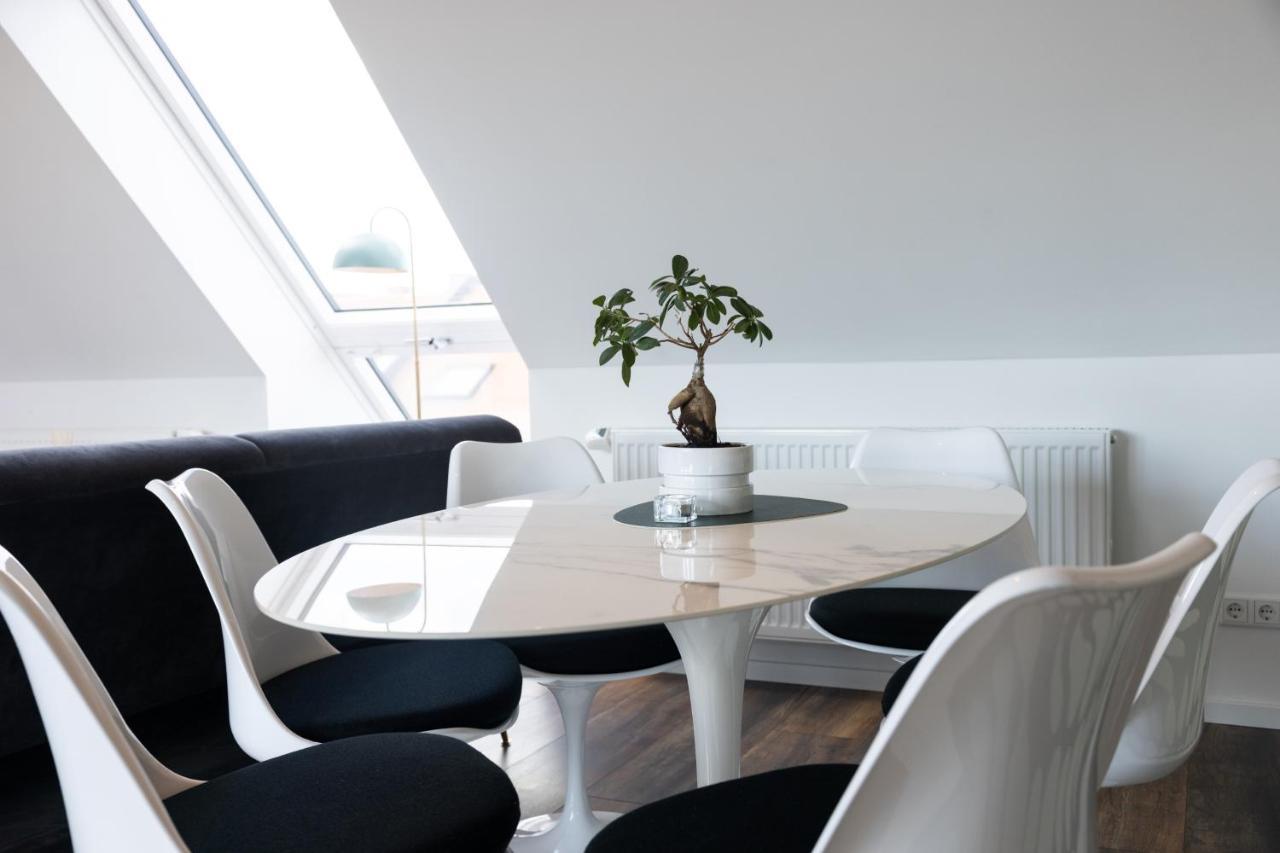 The Penthouse At Eco Smart Apartments Núremberg Exterior foto