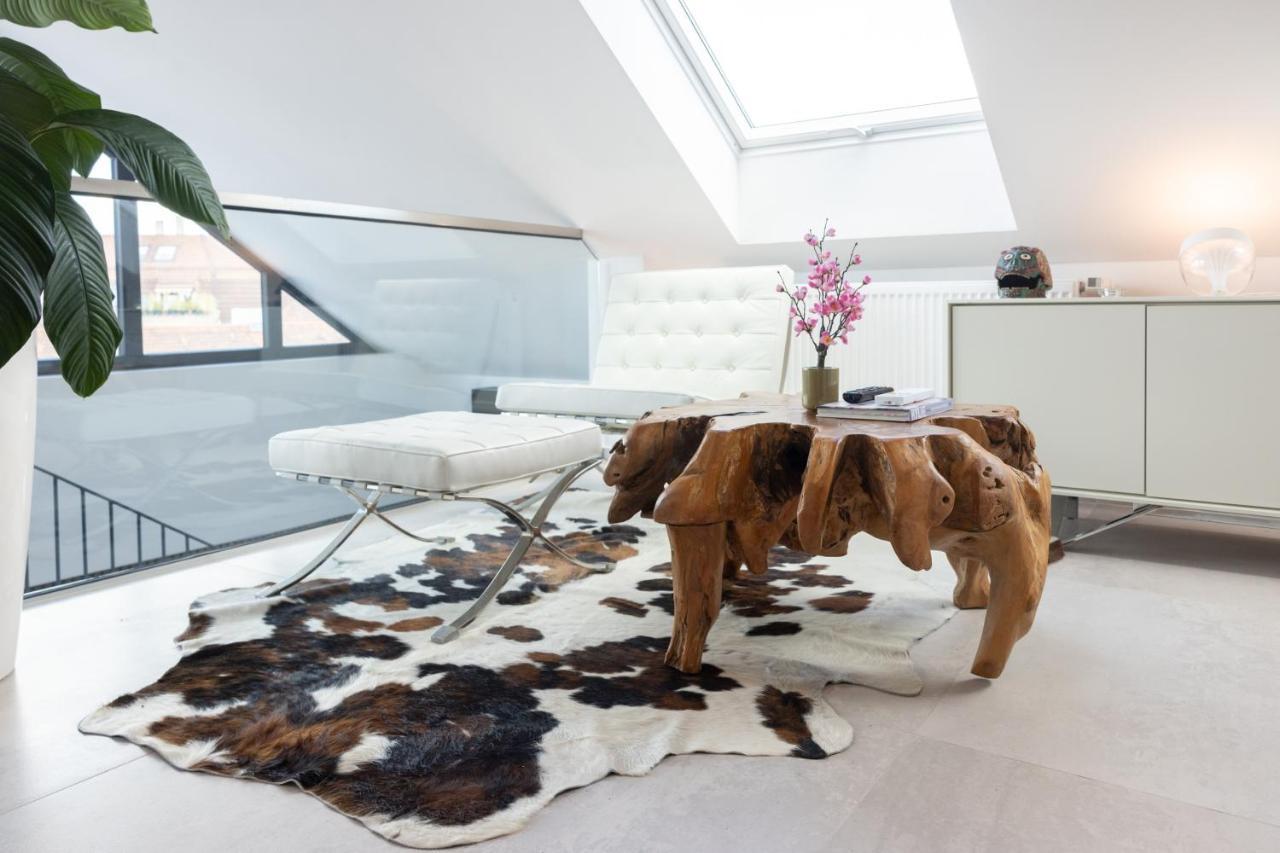 The Penthouse At Eco Smart Apartments Núremberg Exterior foto