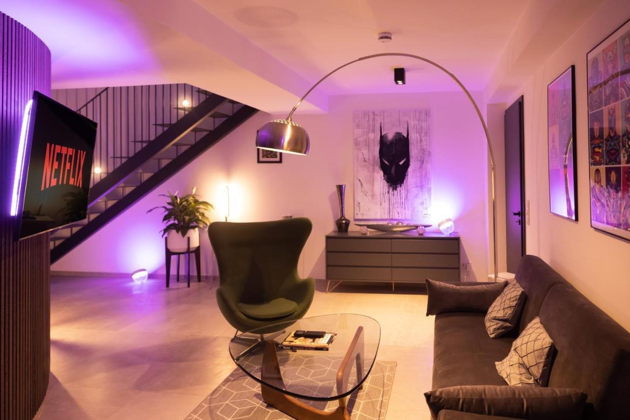The Penthouse At Eco Smart Apartments Núremberg Exterior foto