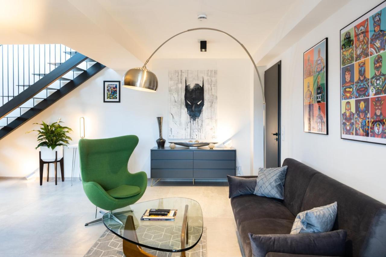 The Penthouse At Eco Smart Apartments Núremberg Exterior foto