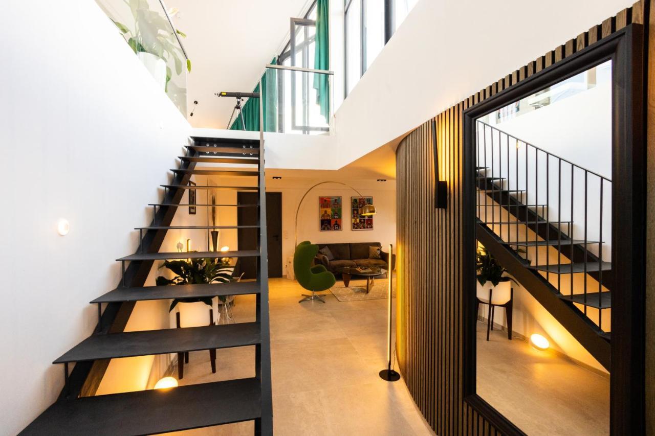 The Penthouse At Eco Smart Apartments Núremberg Exterior foto