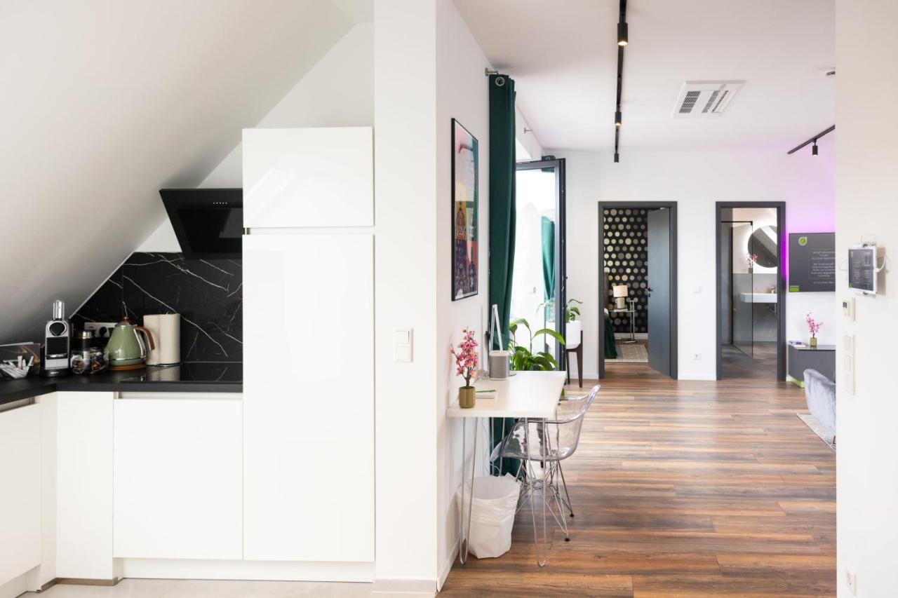 The Penthouse At Eco Smart Apartments Núremberg Exterior foto