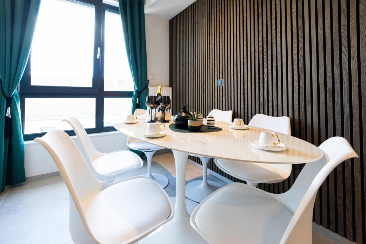 The Penthouse At Eco Smart Apartments Núremberg Exterior foto