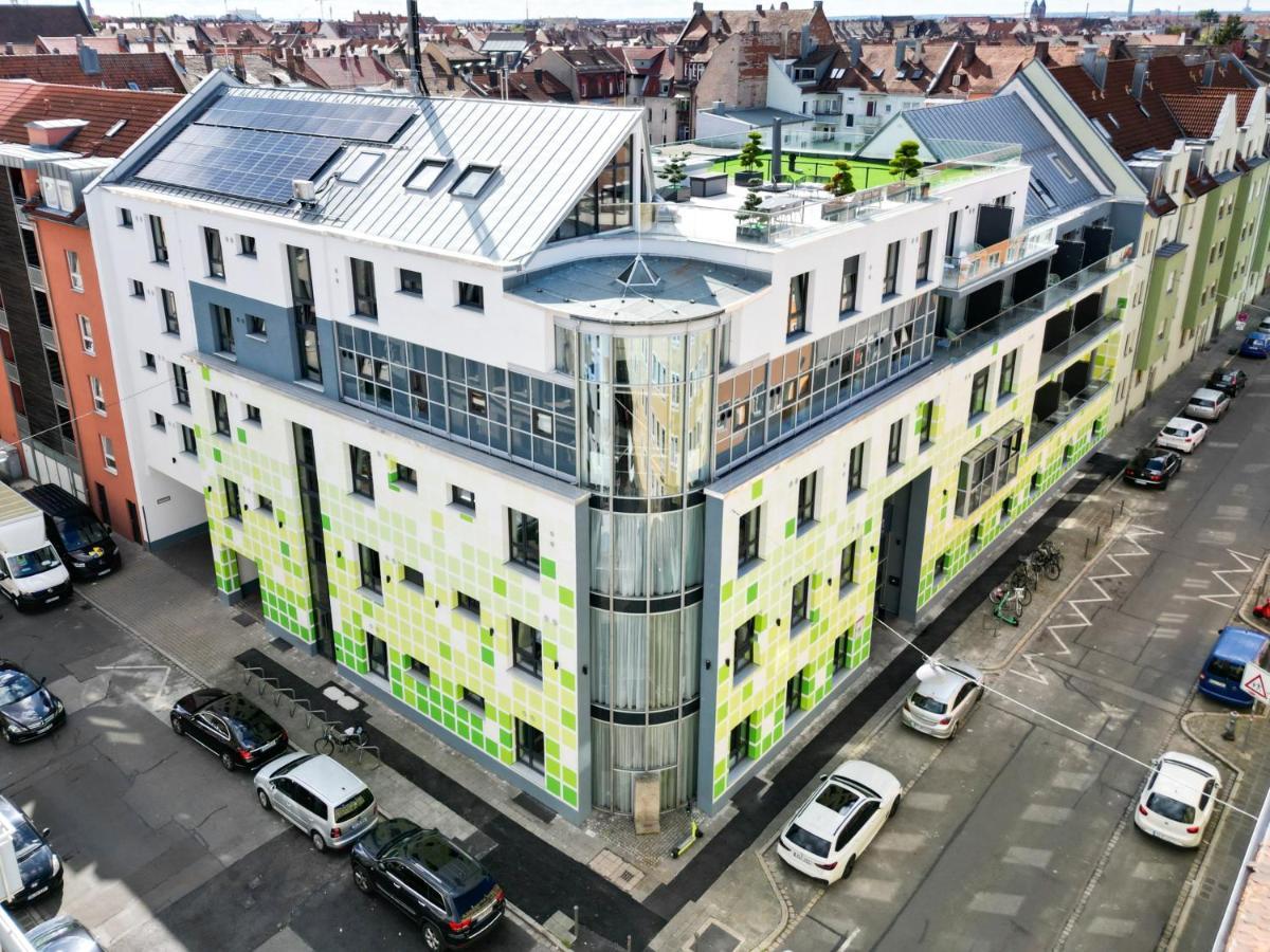 The Penthouse At Eco Smart Apartments Núremberg Exterior foto